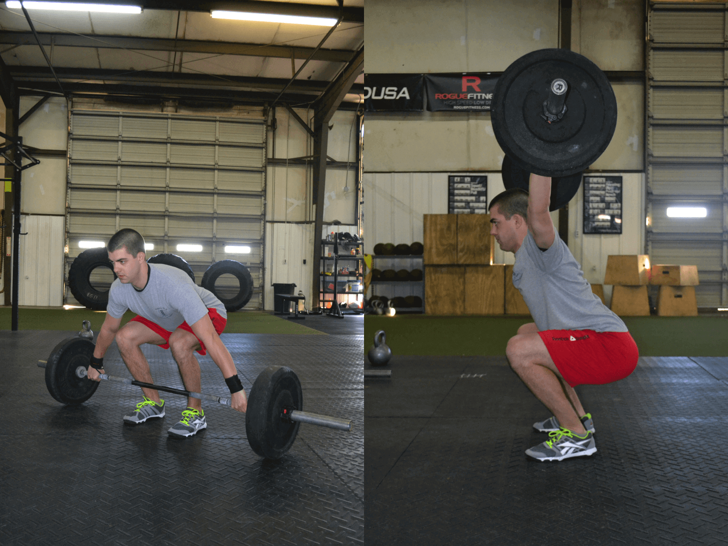 olympic snatch exercise