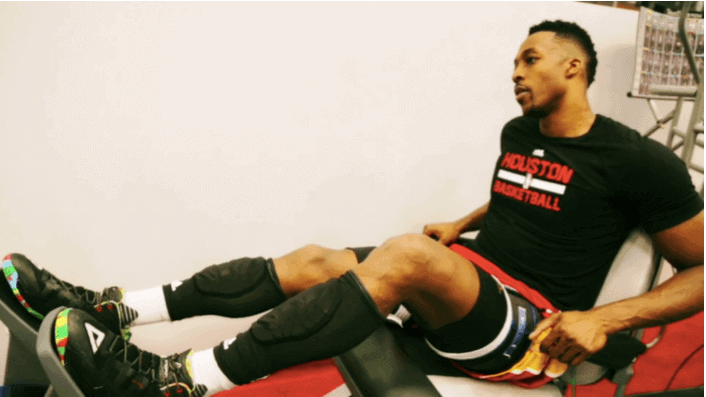 Dwight Howard Blood flow restriction