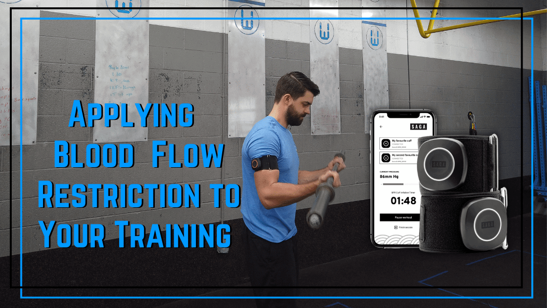the application of blood flow restriction training