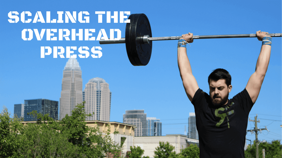 Scaling the overhead press