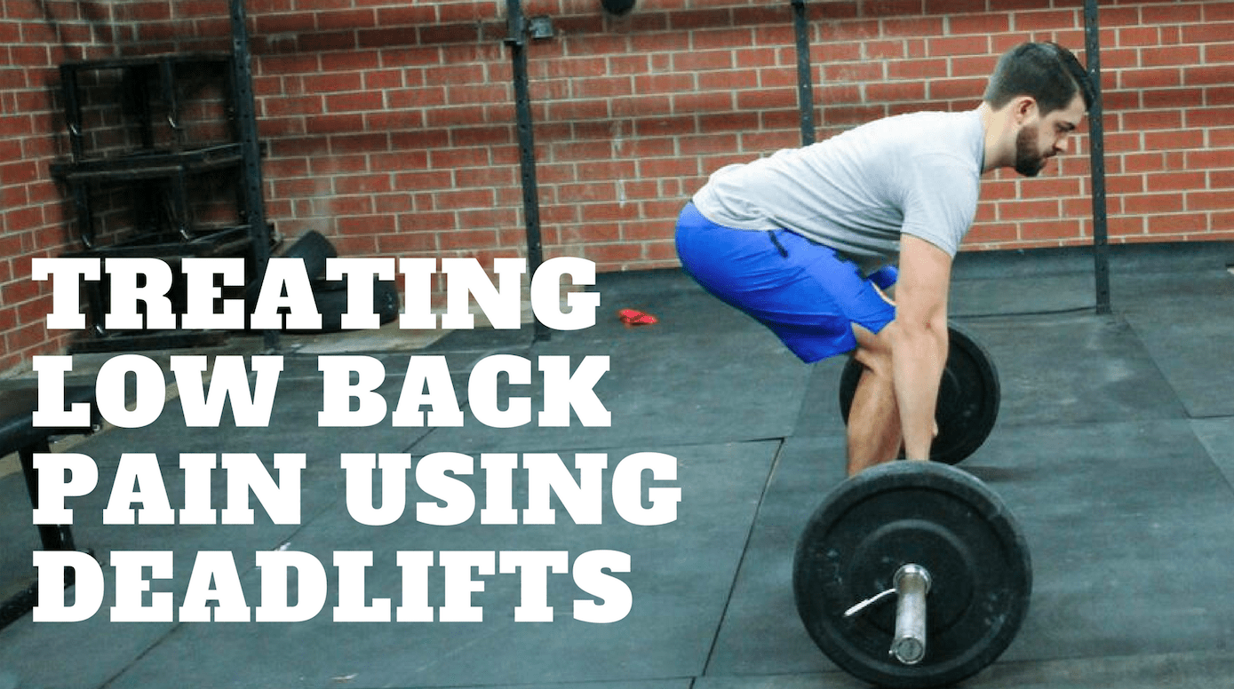 Low Back Pain with deadlifts or squats? No. It's not due weak