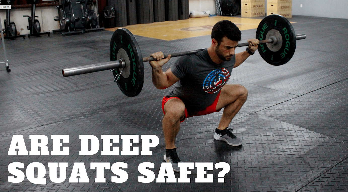 The Safety Of Deep Squats