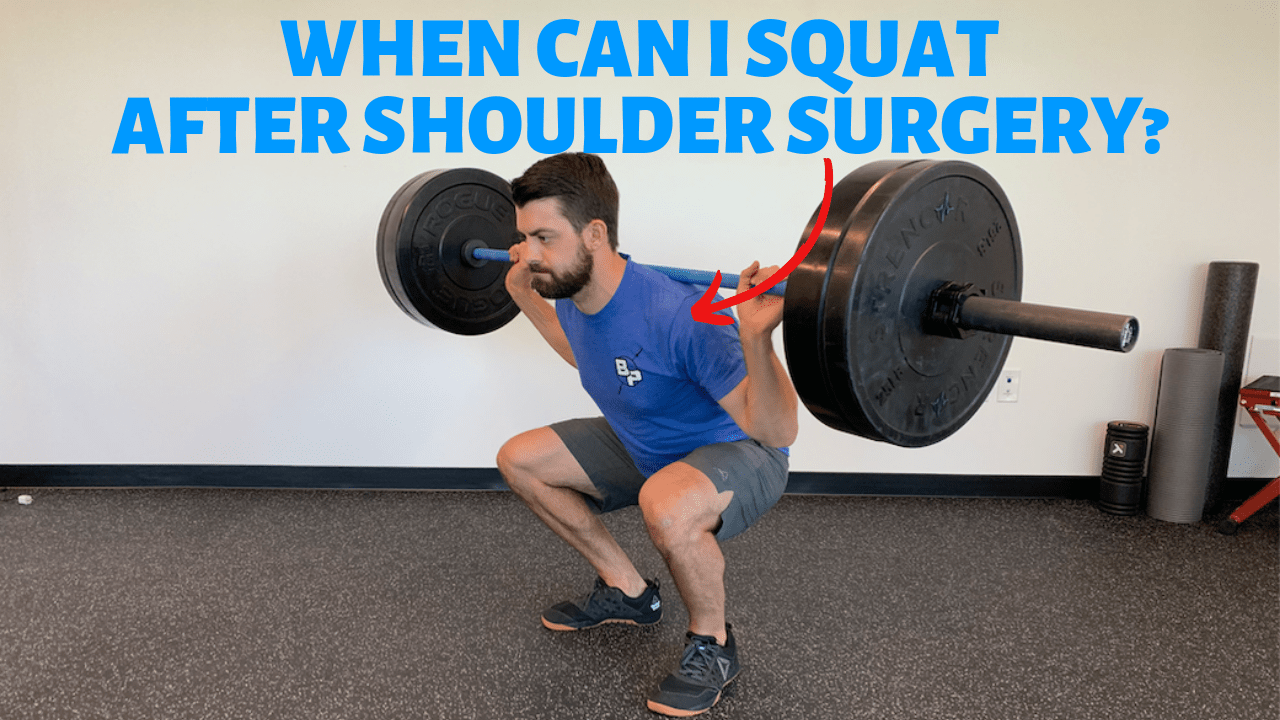 Featured image for “When Can I Squat After Shoulder Surgery?”